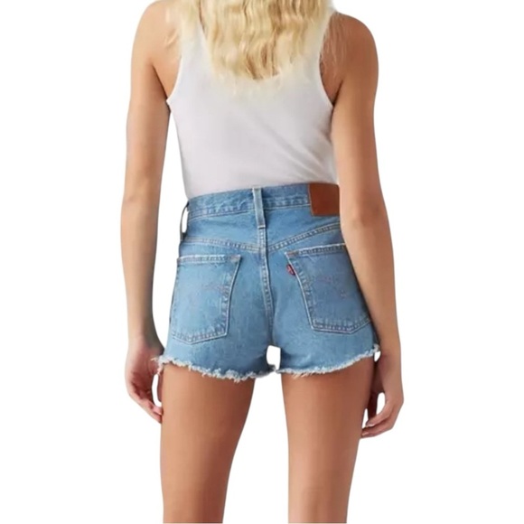 Levi's 501® Original Fit High-Rise Women's Jean Shorts - Picture 2 of 7